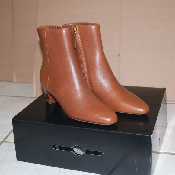 Lauren Ralph Lauren Willa (Deep Saddle Tan) Women's Shoes-Size 5 - Picture 3 of 14